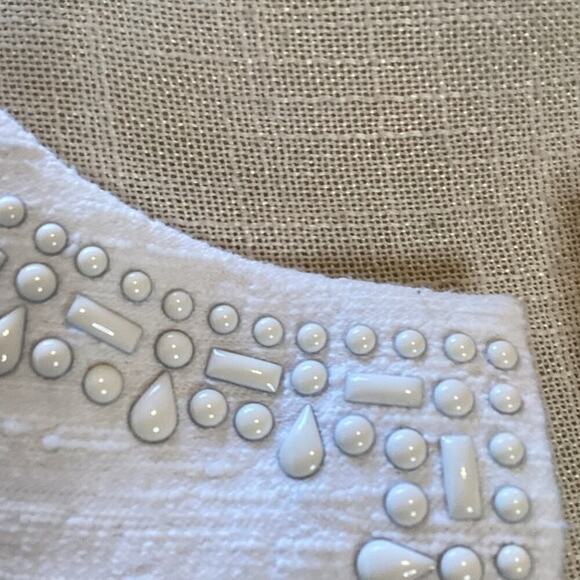 TRINA TURK NEW SEAL BEACH WHITE DRESS SIZE 6 - Picture 5 of 9